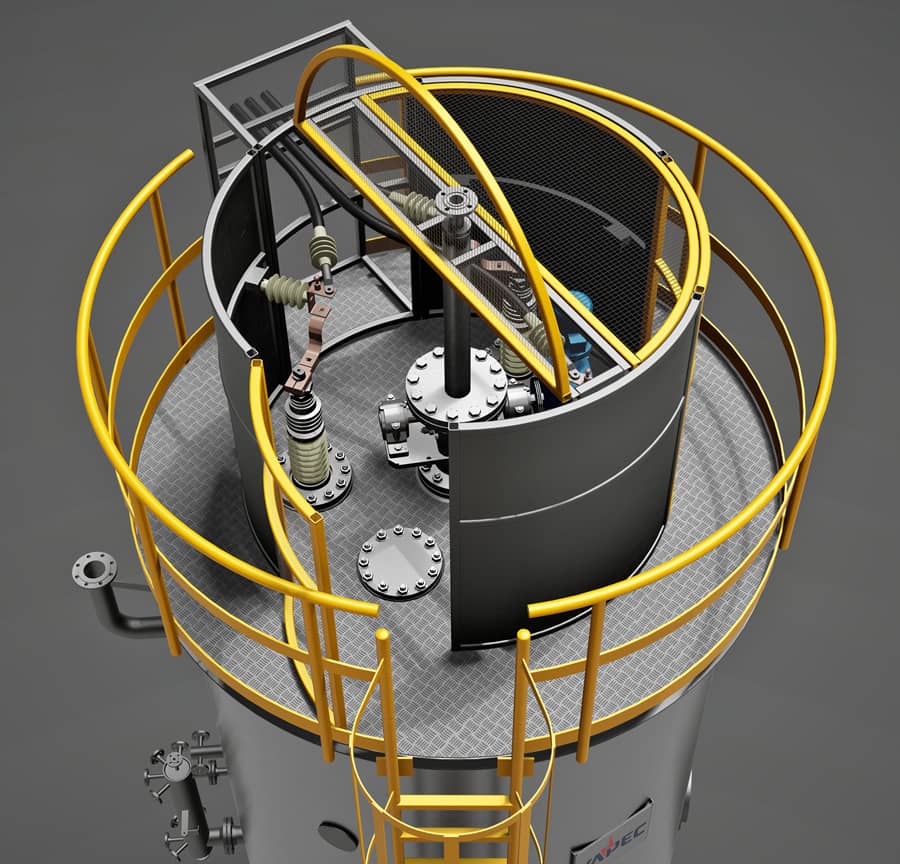 Fonctionnement d'une chaudière à électrodes